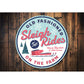 Sleigh Rides on the Farm, Decorative Christmas Sign, Holiday Farm Sign