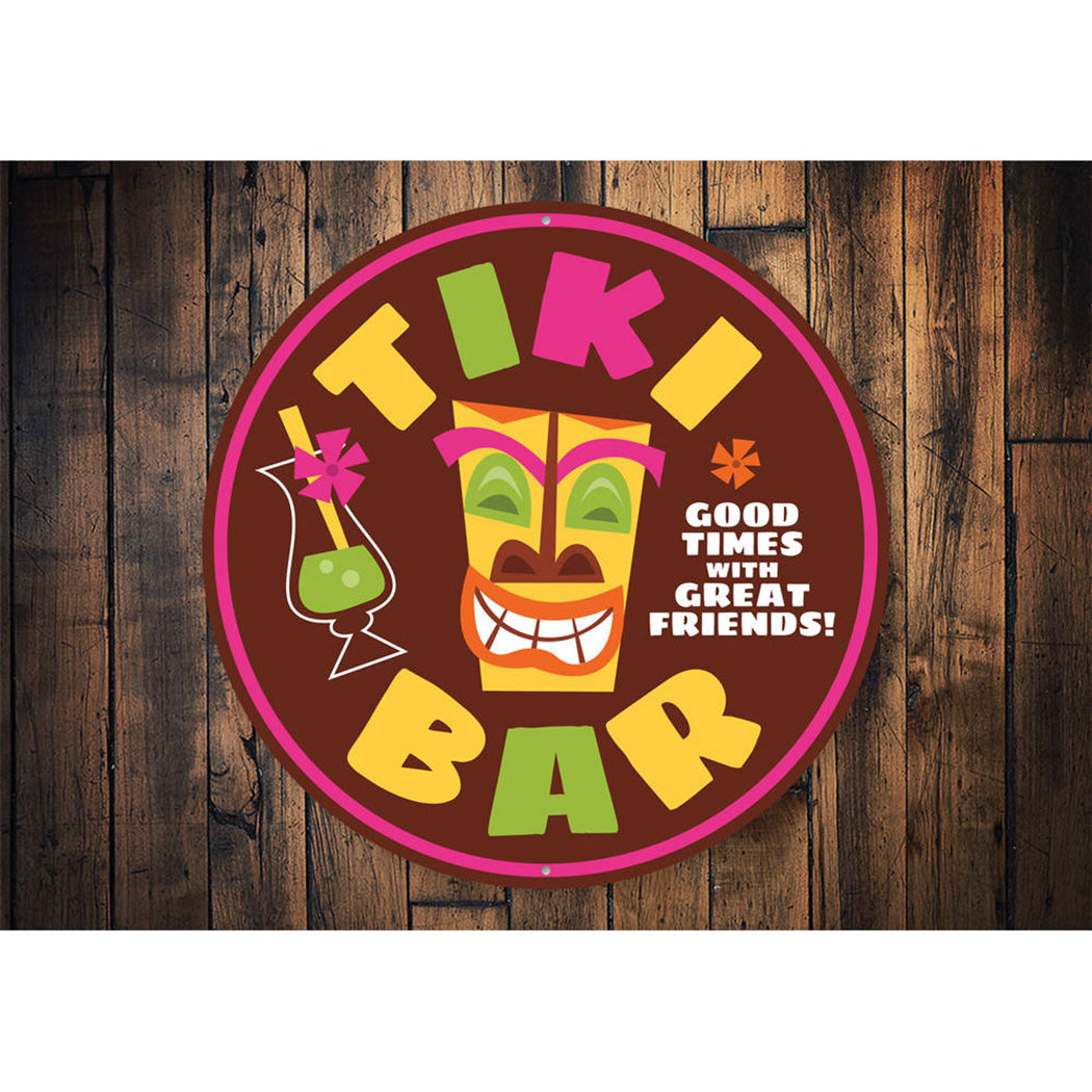 Good Times Tiki Bar Sign