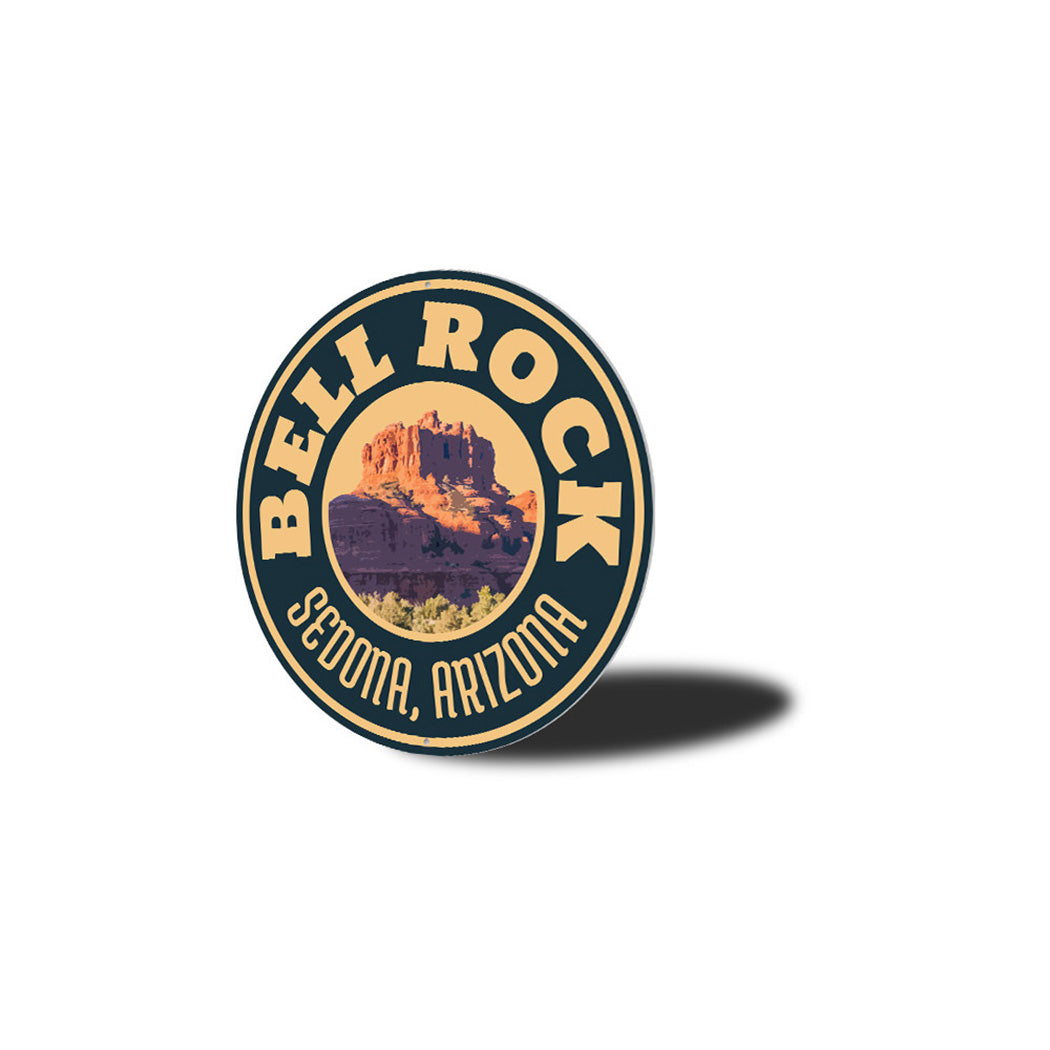 Bell Rock Metal Sign