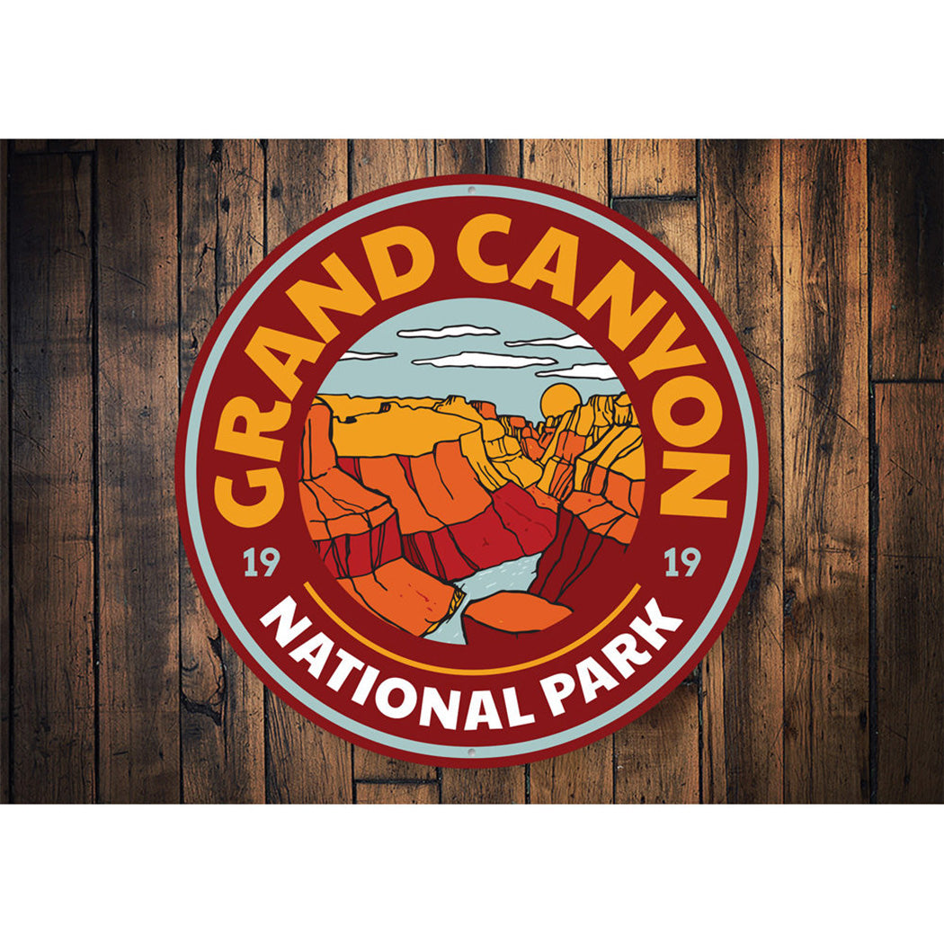 Grand Canyon Circle Sign