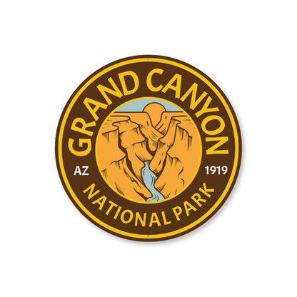Grand Canyon Year Sign