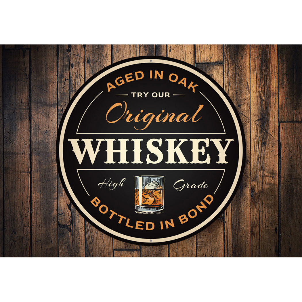 Original Whiskey Bar Sign