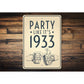 Party Like It's 1933 Beer Sign