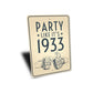 Party Like It's 1933 Beer Sign