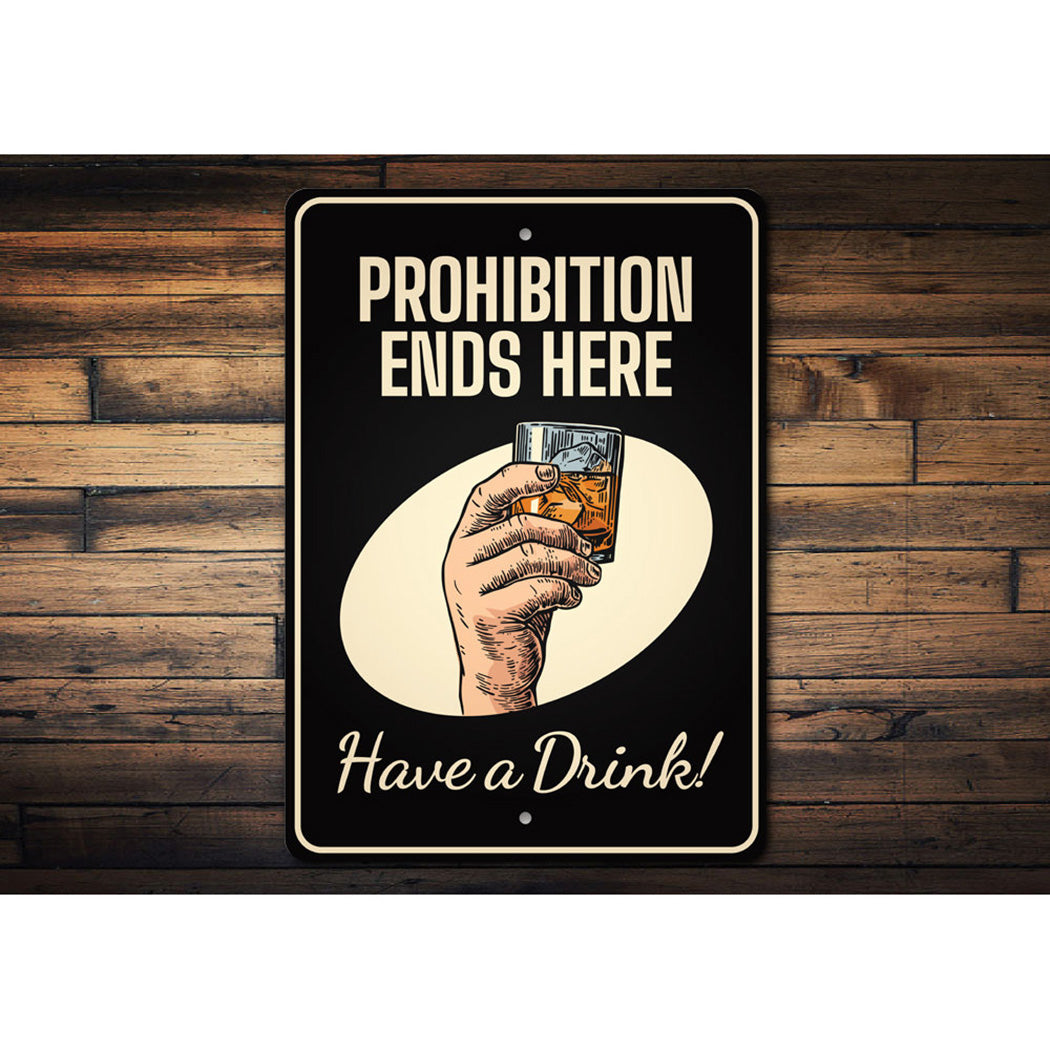 Prohibition Sign