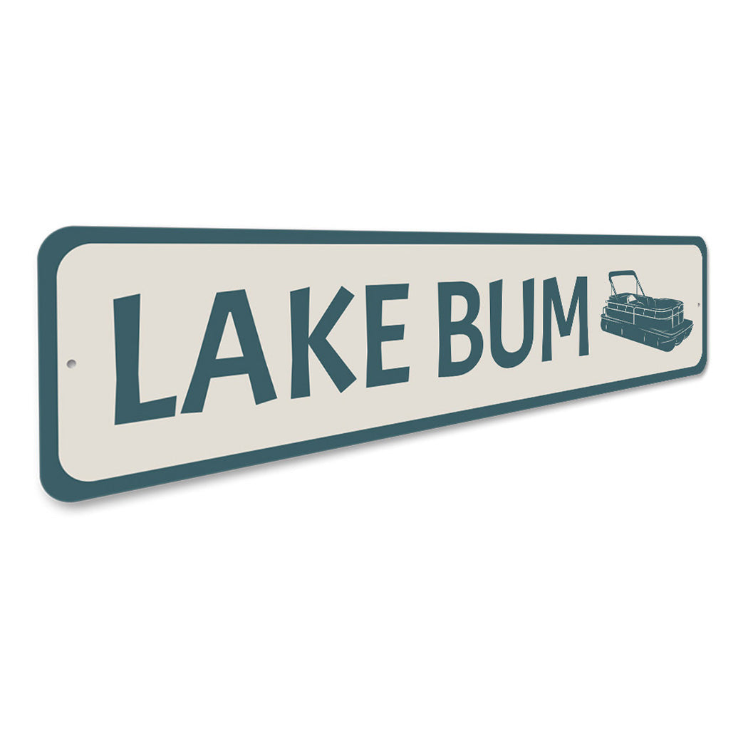 Lake Bum Sign