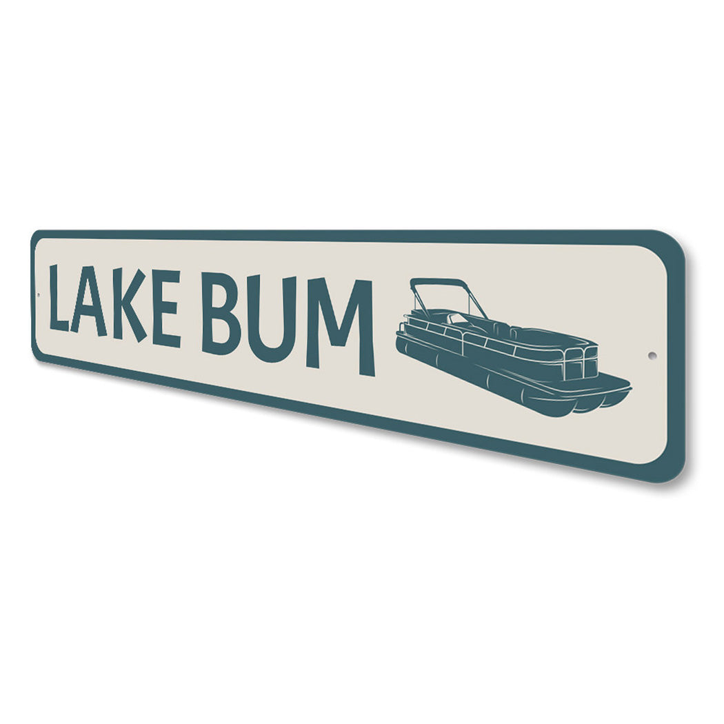 Lake Bum Sign