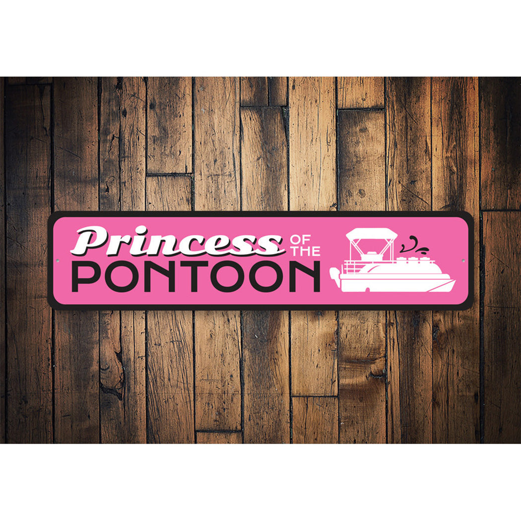 Princess Pontoon Sign