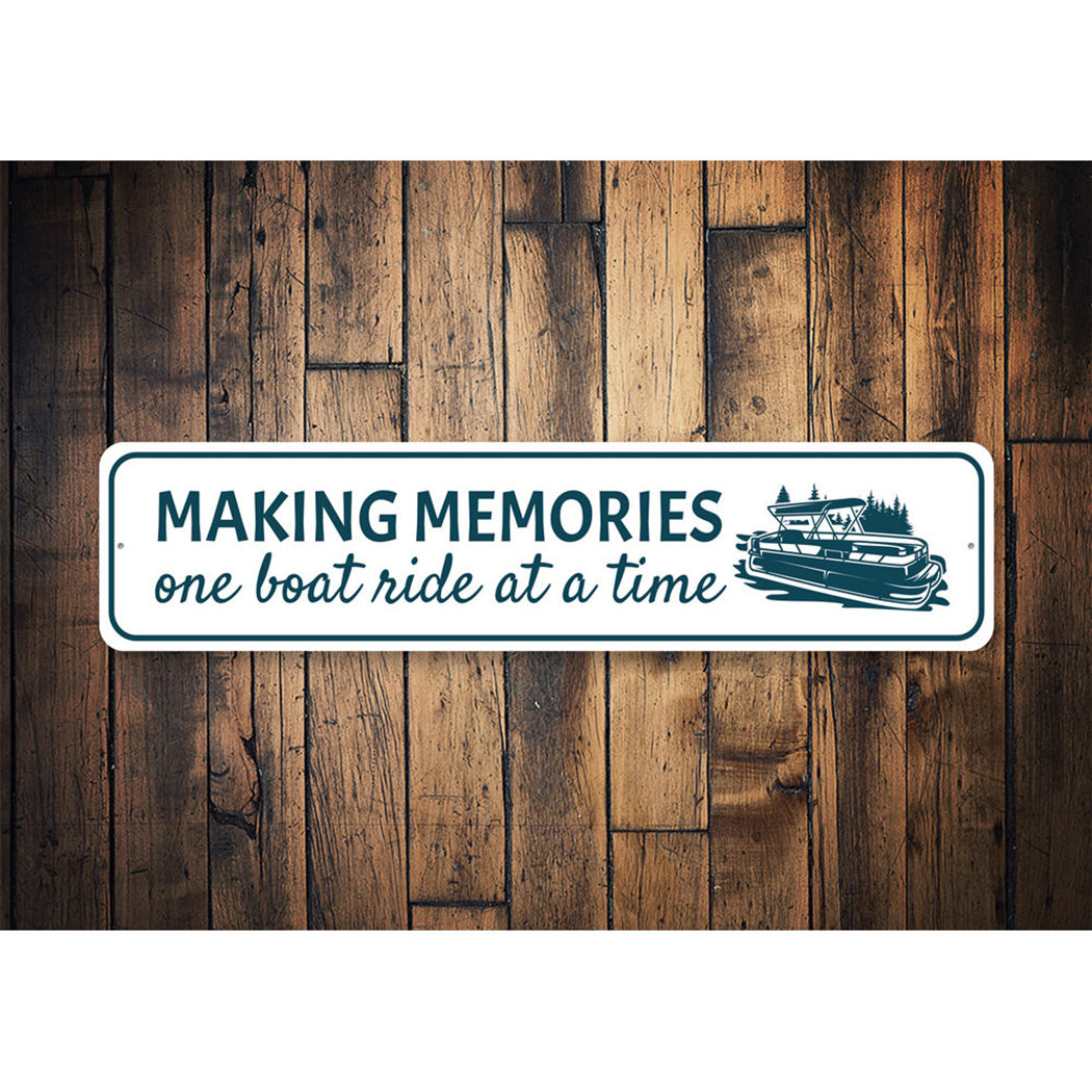 Making Memories Boathouse Sign