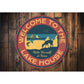 Welcome to the Lake House, Make Yourself at Home Sign