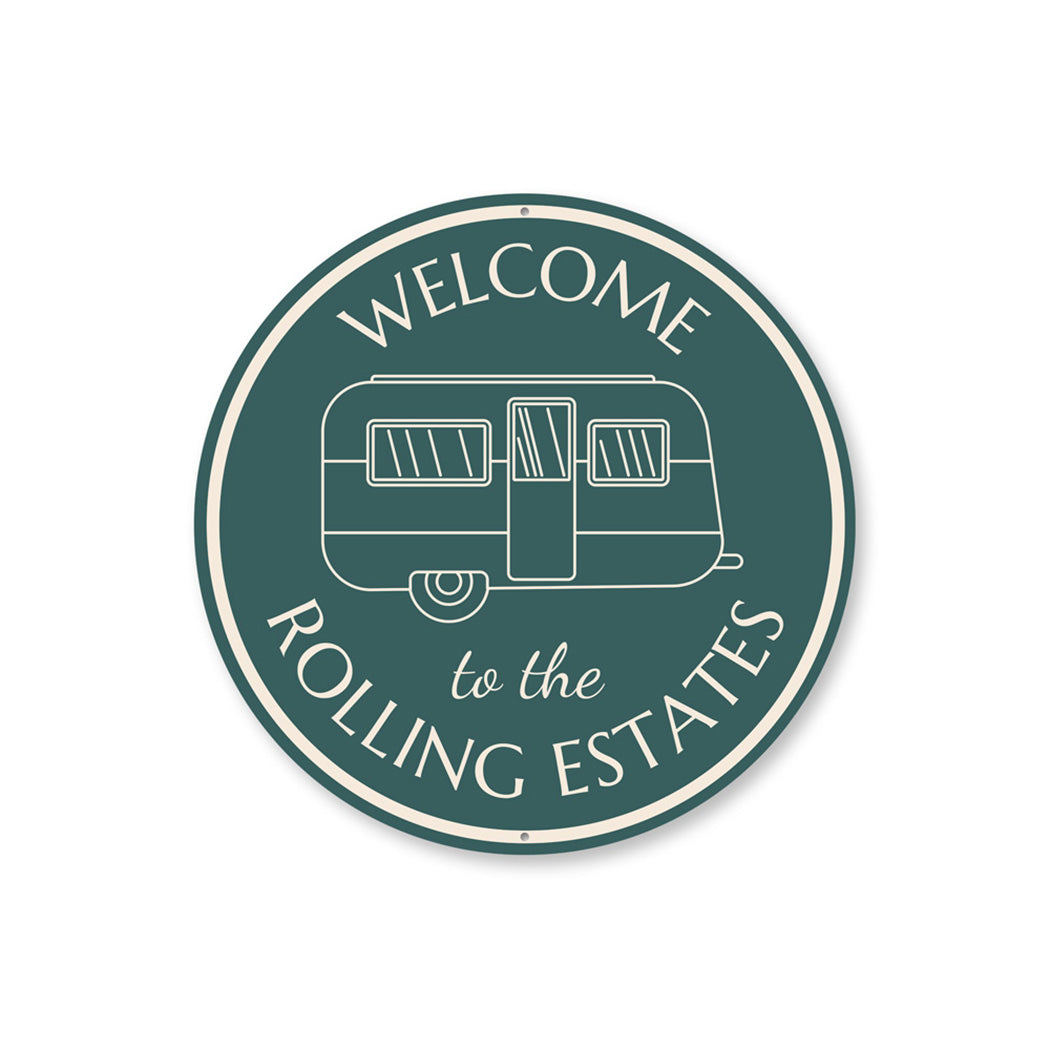 Welcome to the Rolling States Sign
