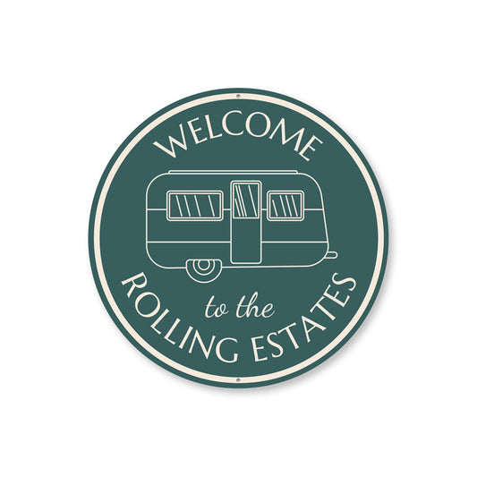 Welcome to the Rolling States Sign