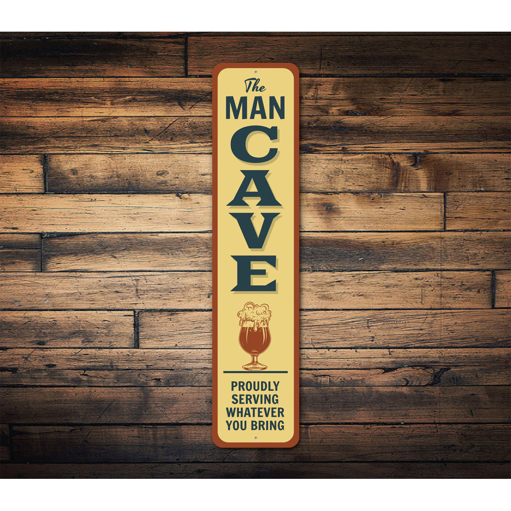 Man Cave Bar Sign