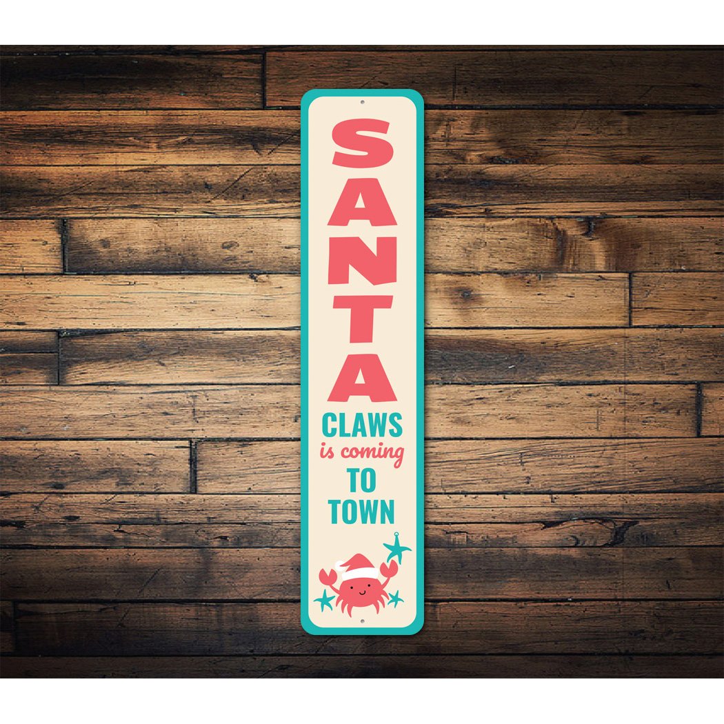 Santa Claws Sign