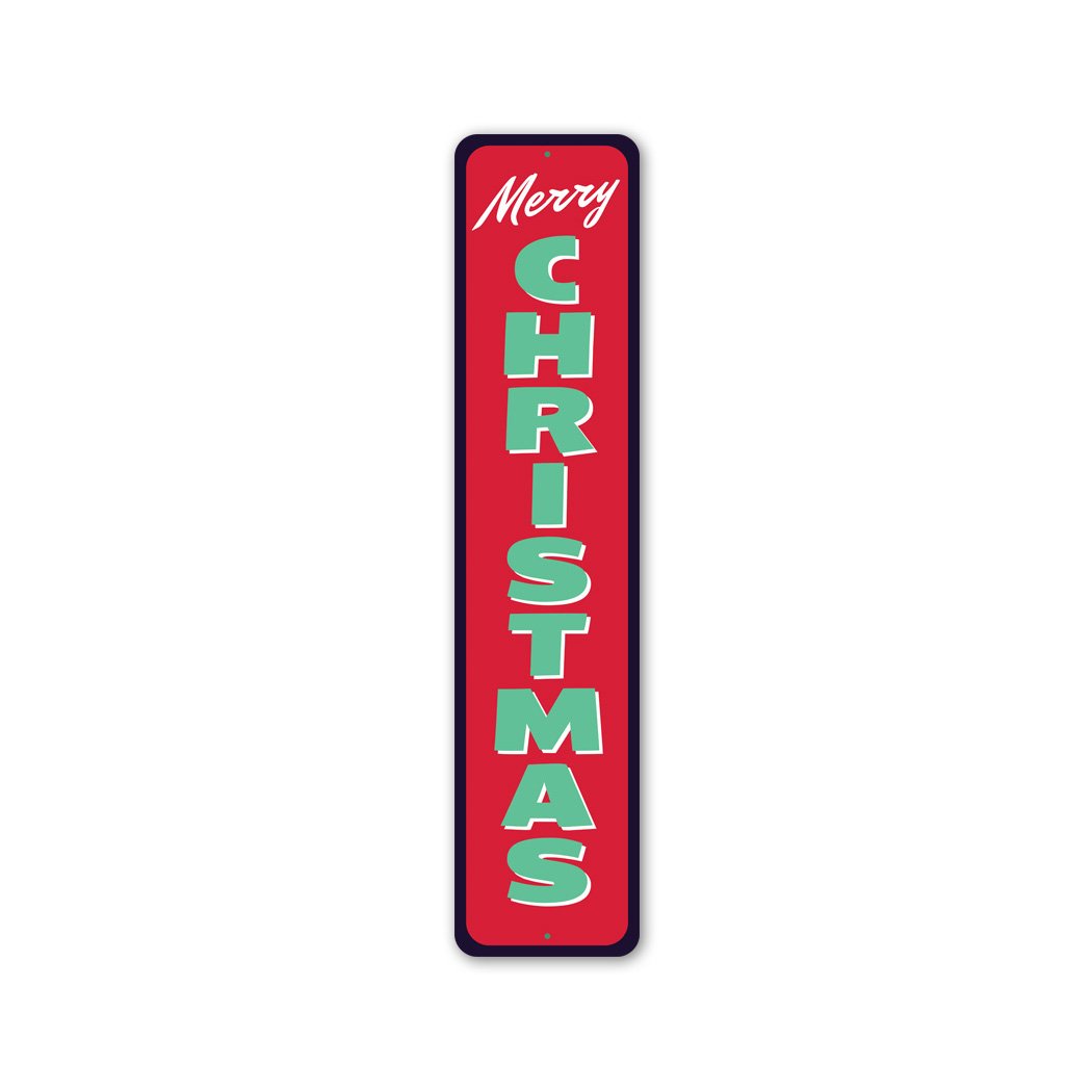 Merry Christmas Metal Sign