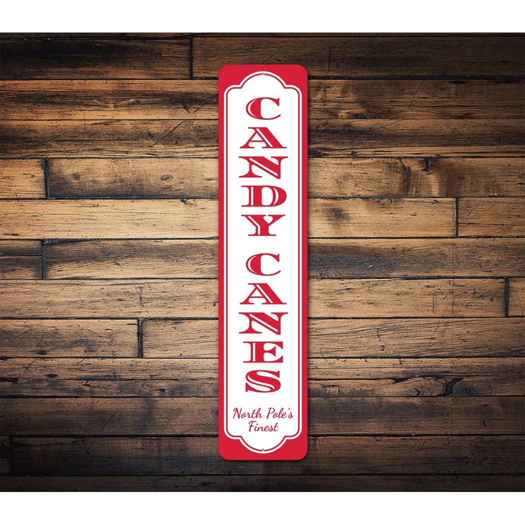 Candy Canes Sign