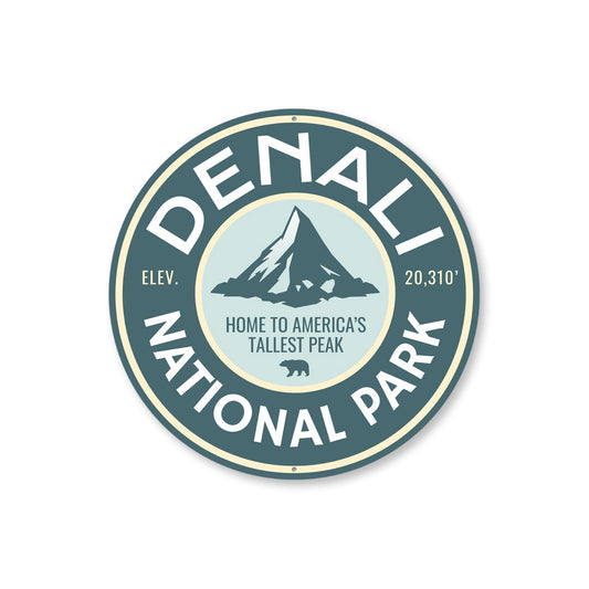 Denali National Park Sign