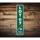 Lot 67 Happy Campers Sign