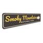 Smoky Mountains National Park Sign