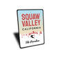 Squaw Valley Ski Sign