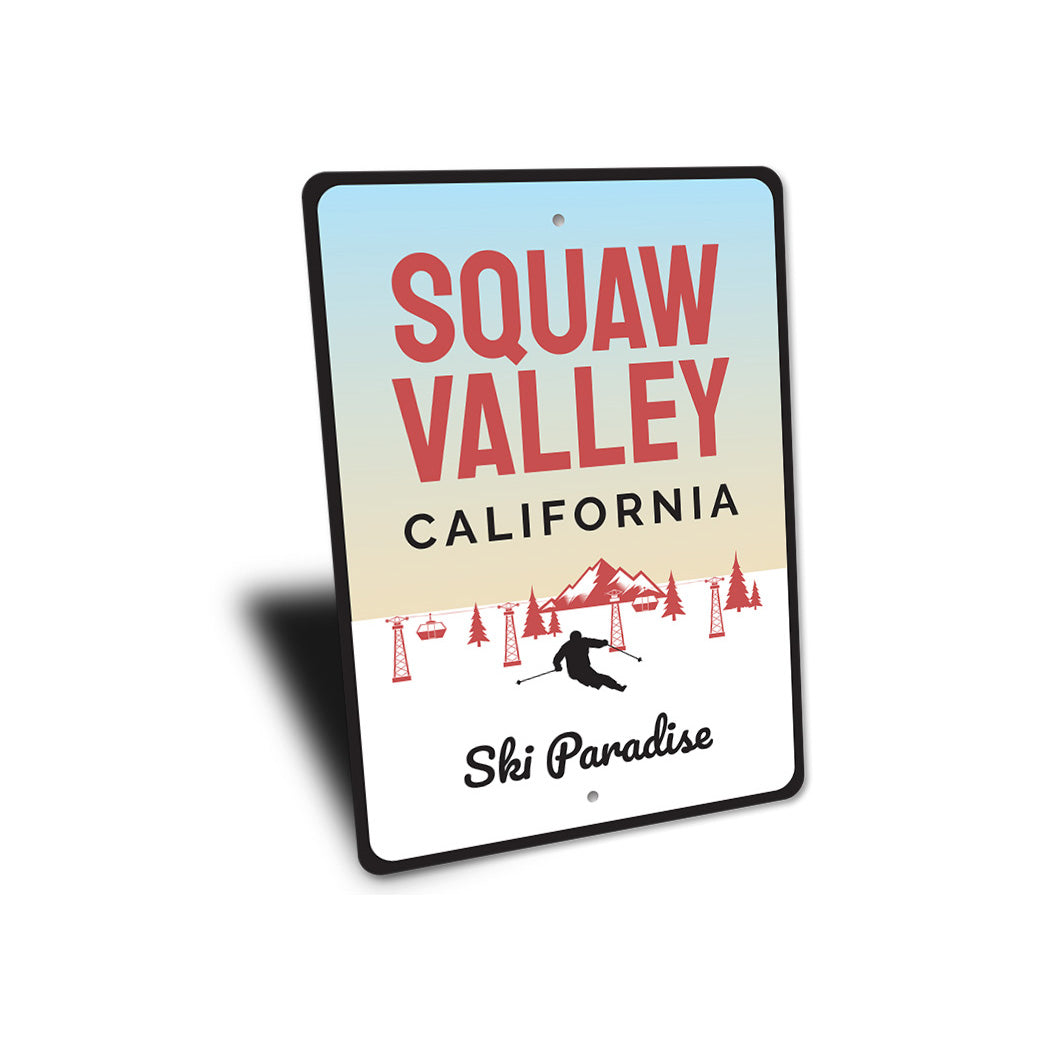 Squaw Valley Ski Sign