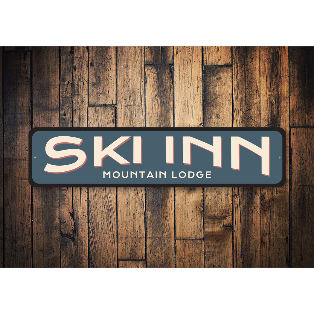Ski Inn Lodge Sign