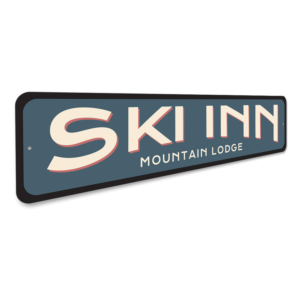 Ski Inn Lodge Sign