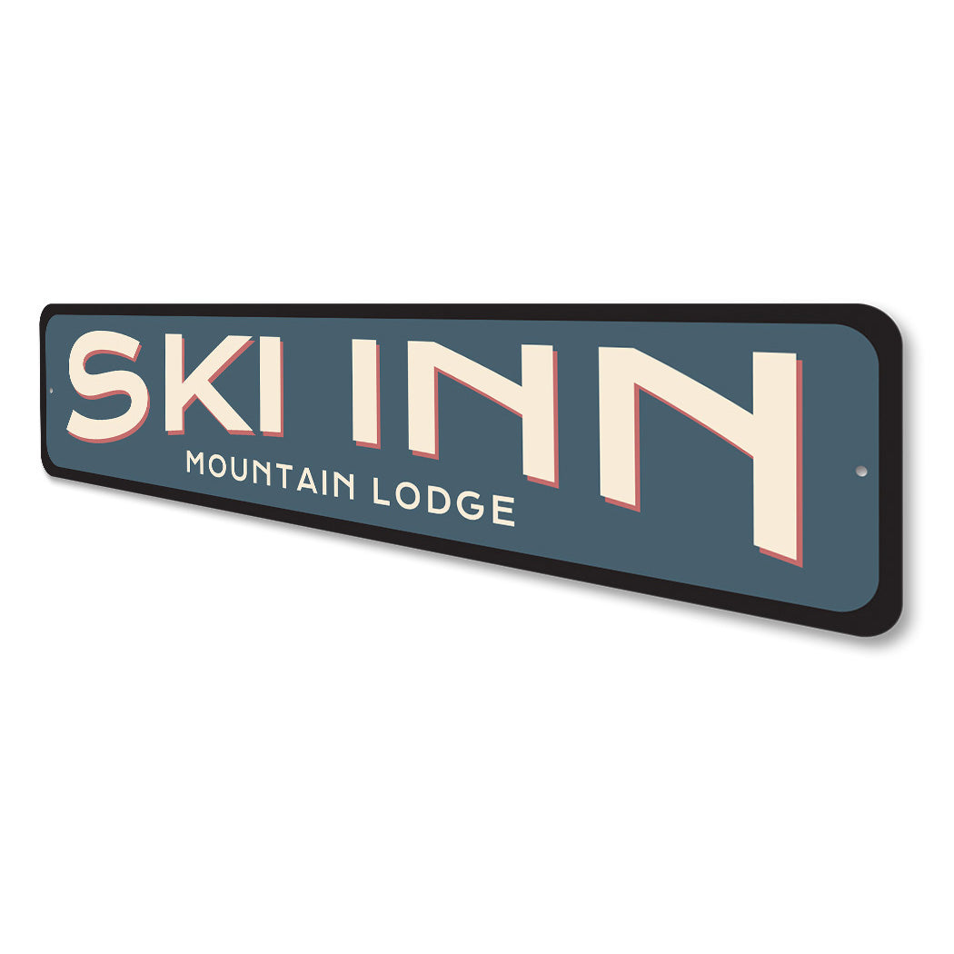 Ski Inn Lodge Sign