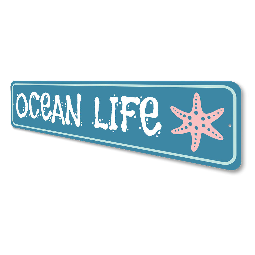 Ocean Life Sign