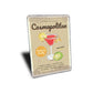 Signature Cosmopolitan Cocktail Drink