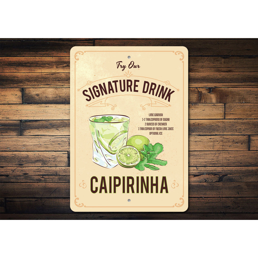 Caipirinha Try Our Signature Drink