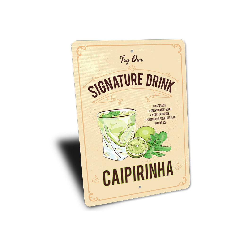 Caipirinha Try Our Signature Drink