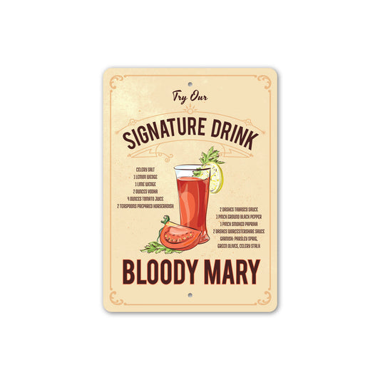 Bloody Mary Try Our Signature Drink