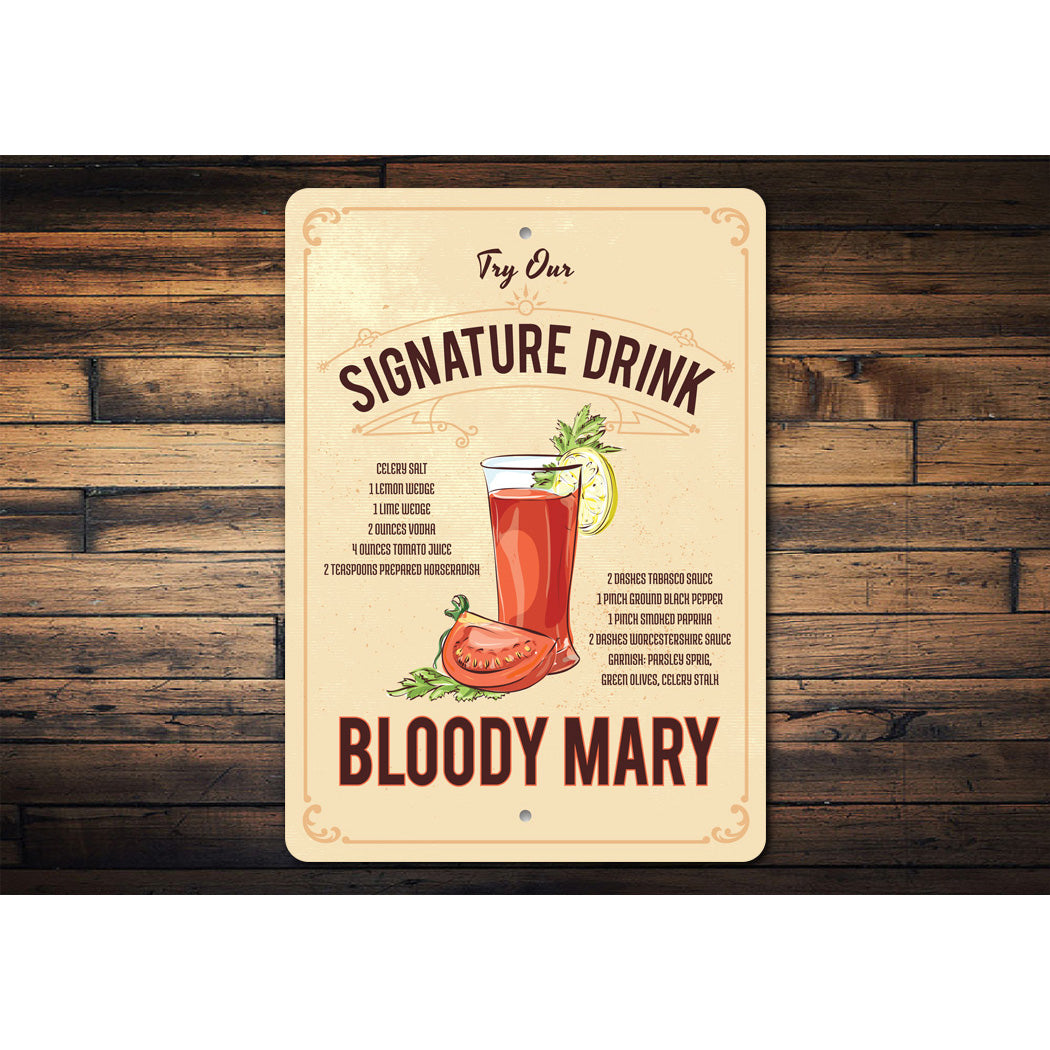 Bloody Mary Try Our Signature Drink