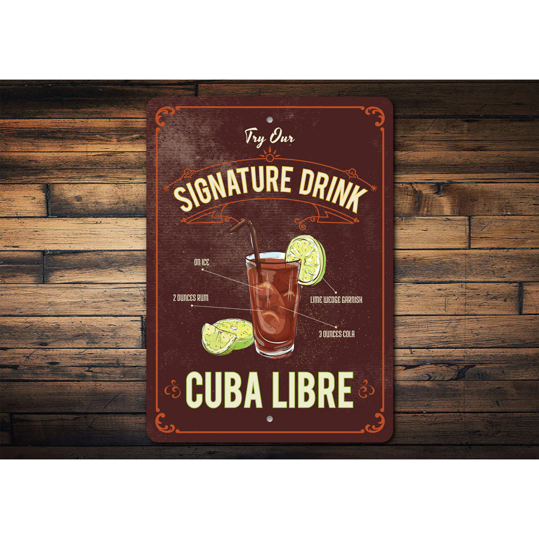 Cuba Libre Signature Drink