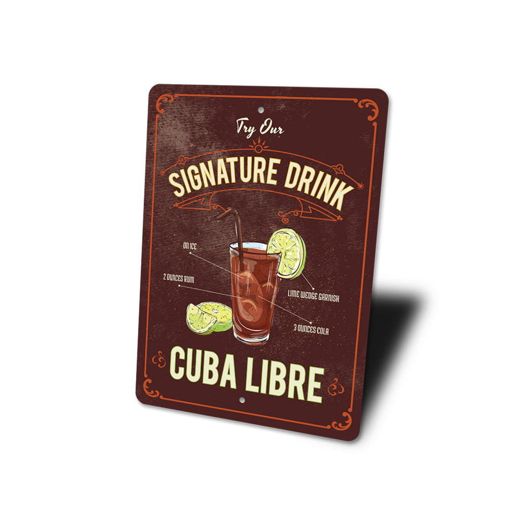 Cuba Libre Signature Drink