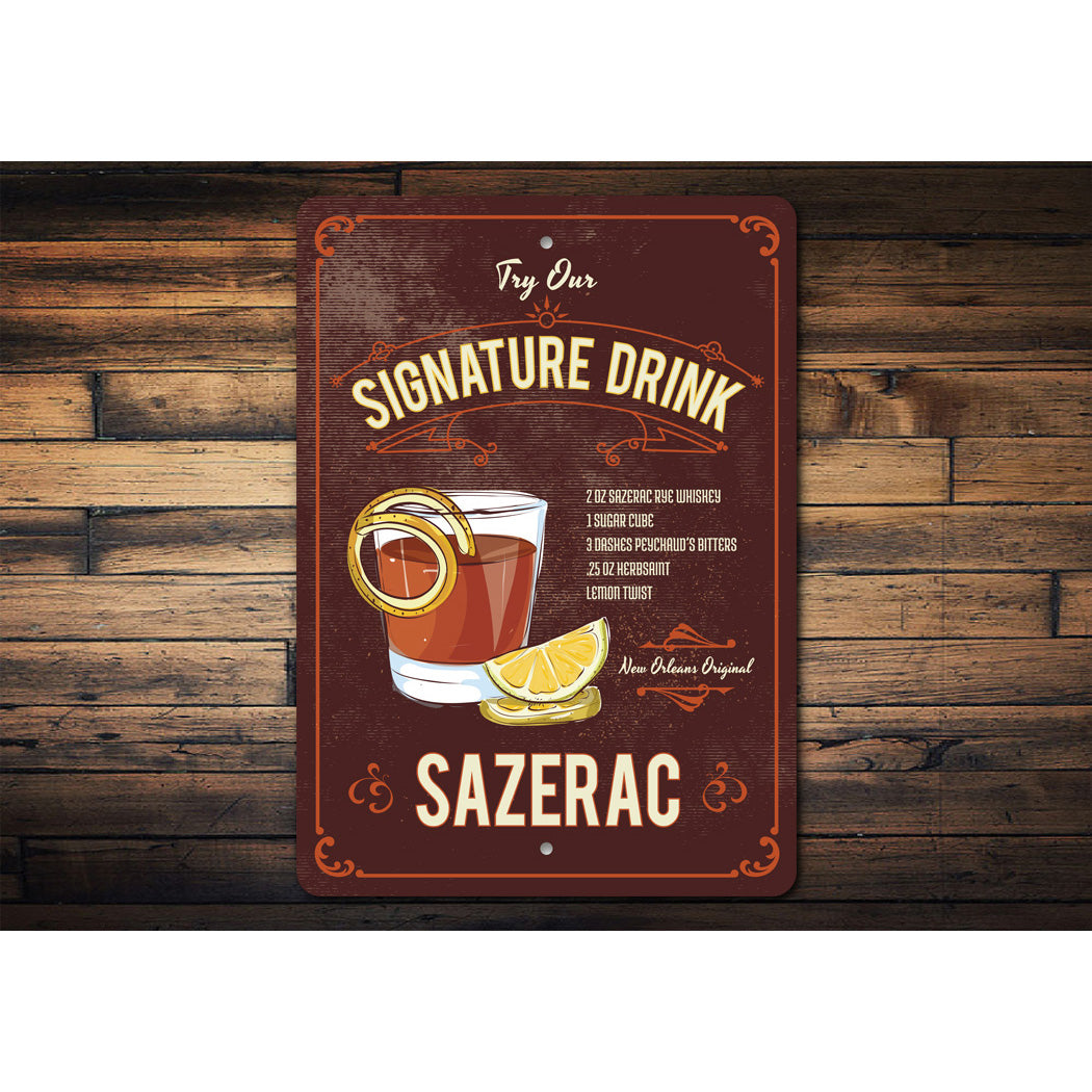 Sazerac Signature Drink