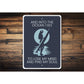 And Into The Ocean I Go Surfing Metal Sign