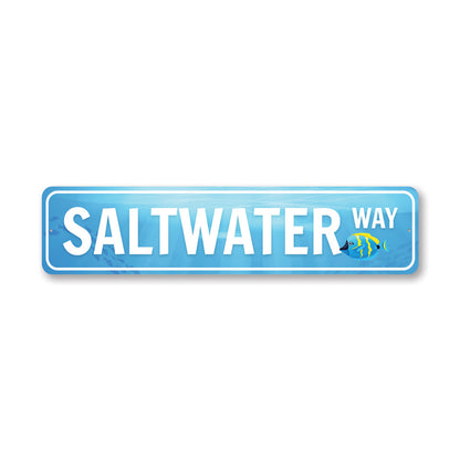 Saltwater Way Sign
