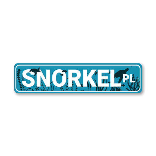 Snorkel Place Sign