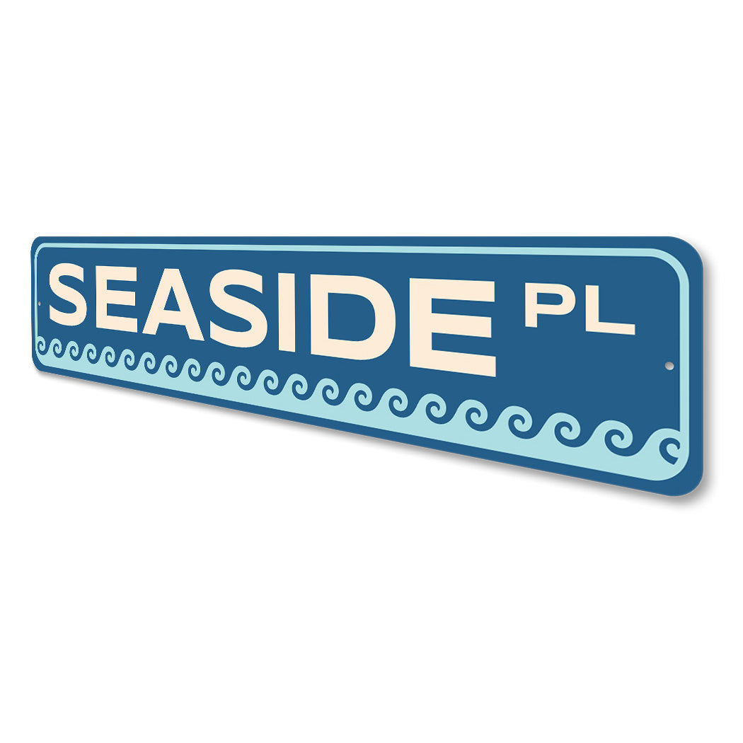 Seaside Place Sign