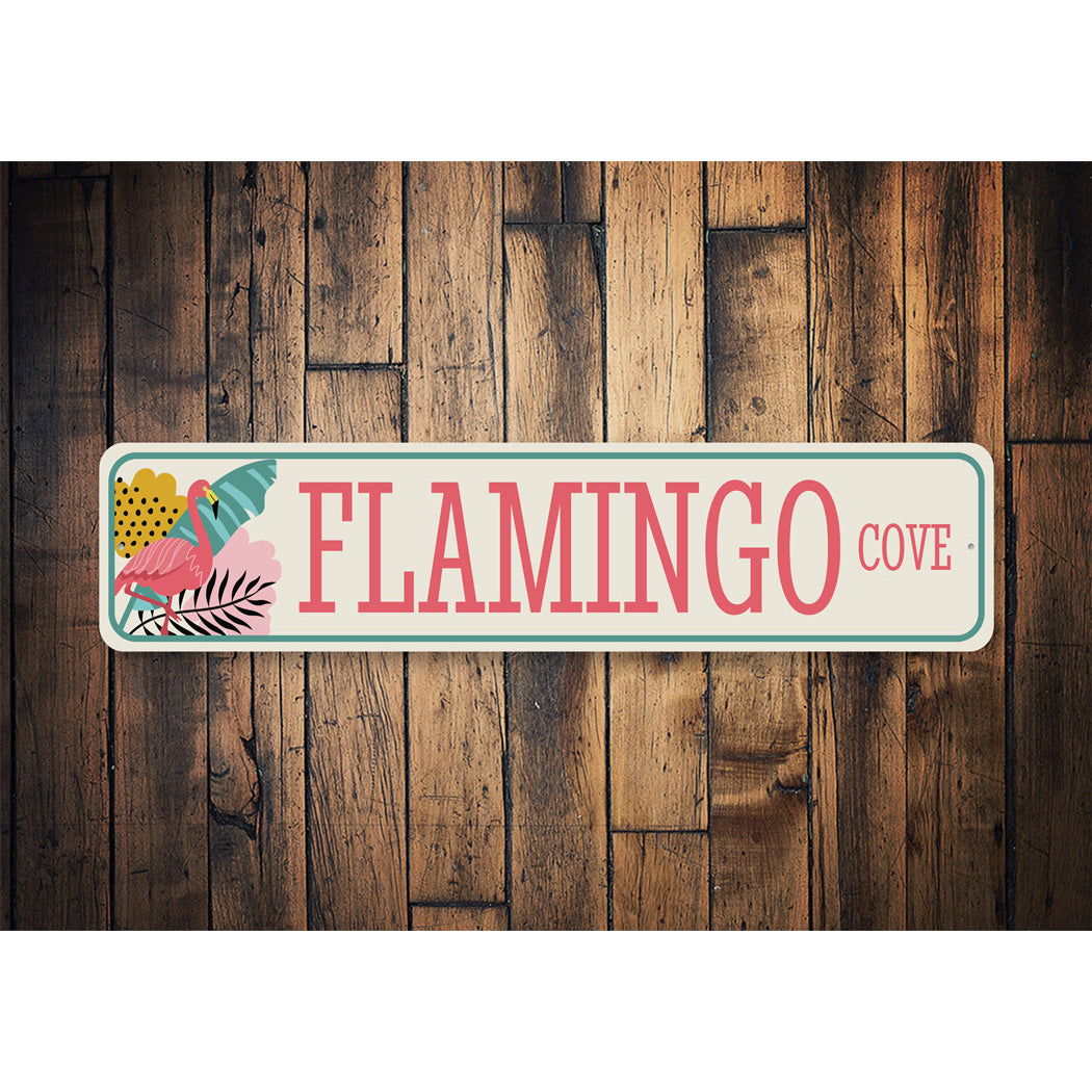 Flamingo Cove Sign