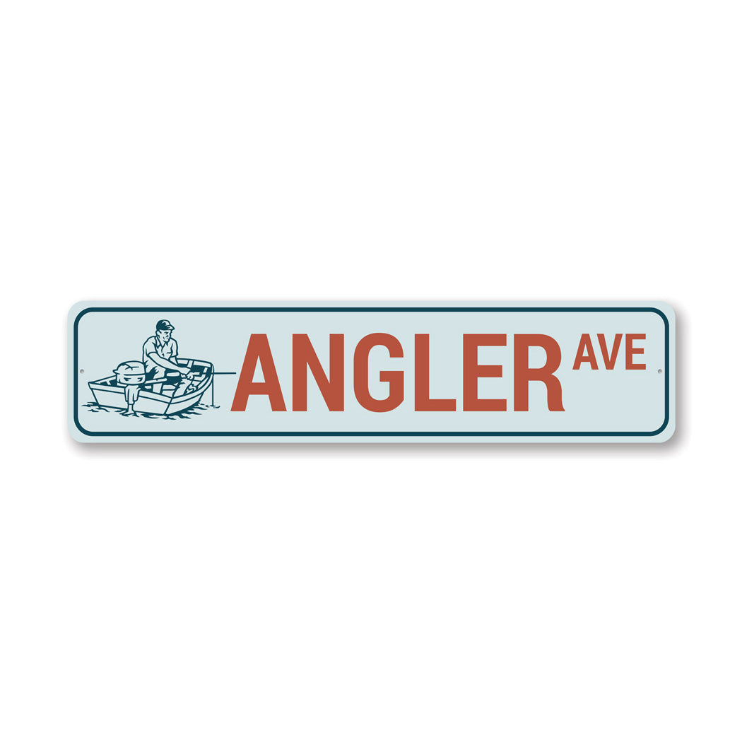 Angler Avenue Sign