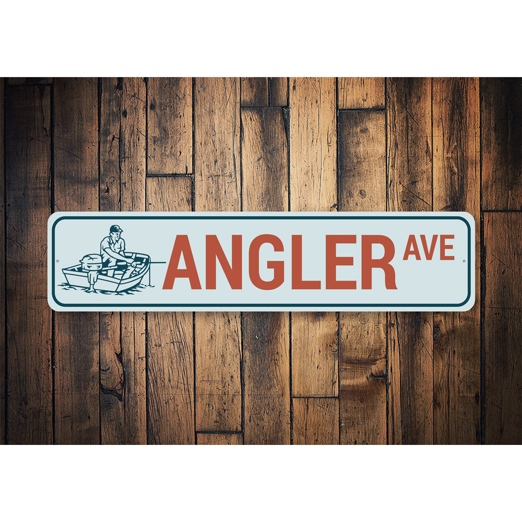 Angler Avenue Sign