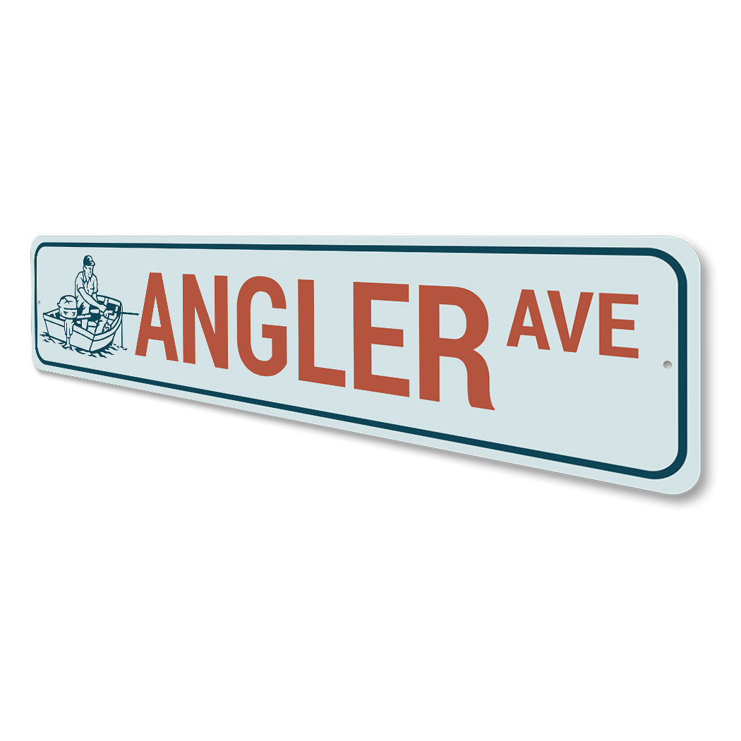 Angler Avenue Sign