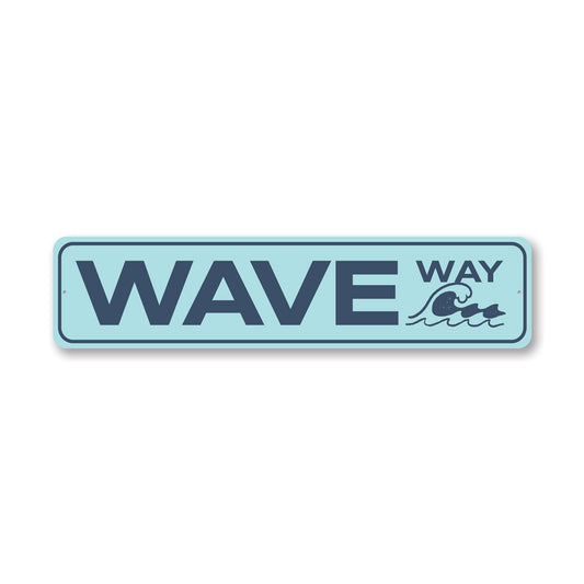 Wave Way Sign