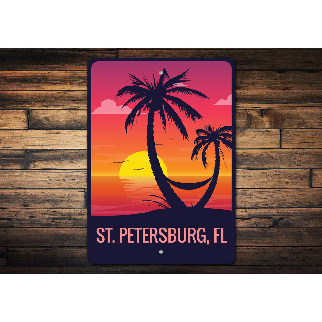 St Petersburg Florida Sign