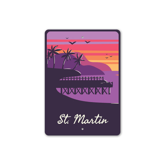 St Martin Sign