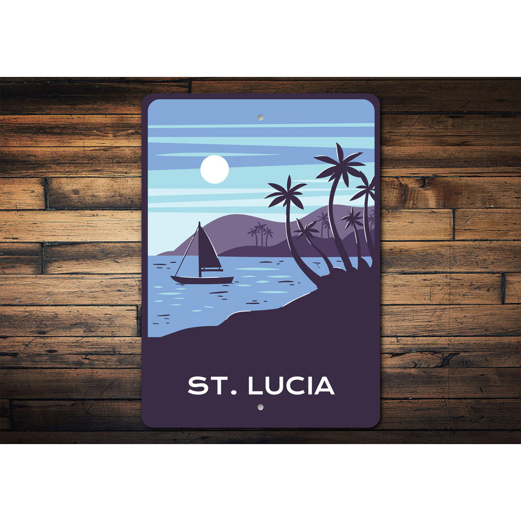 St Lucia Sign