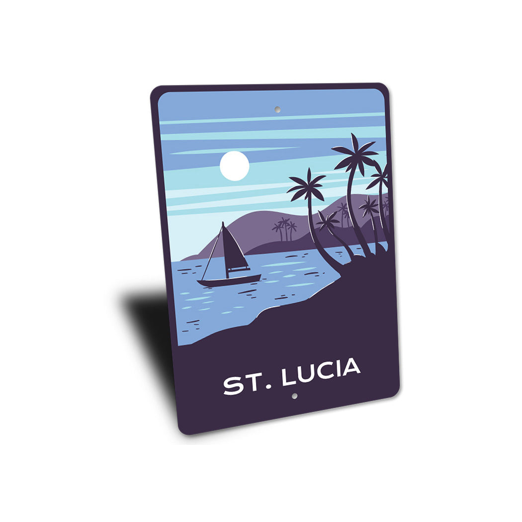 St Lucia Sign